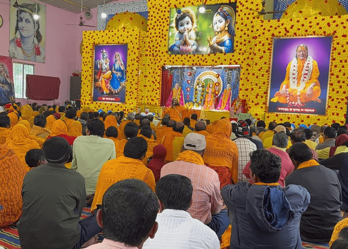 Radha Krishna Mandir, Tikhia, Odisha