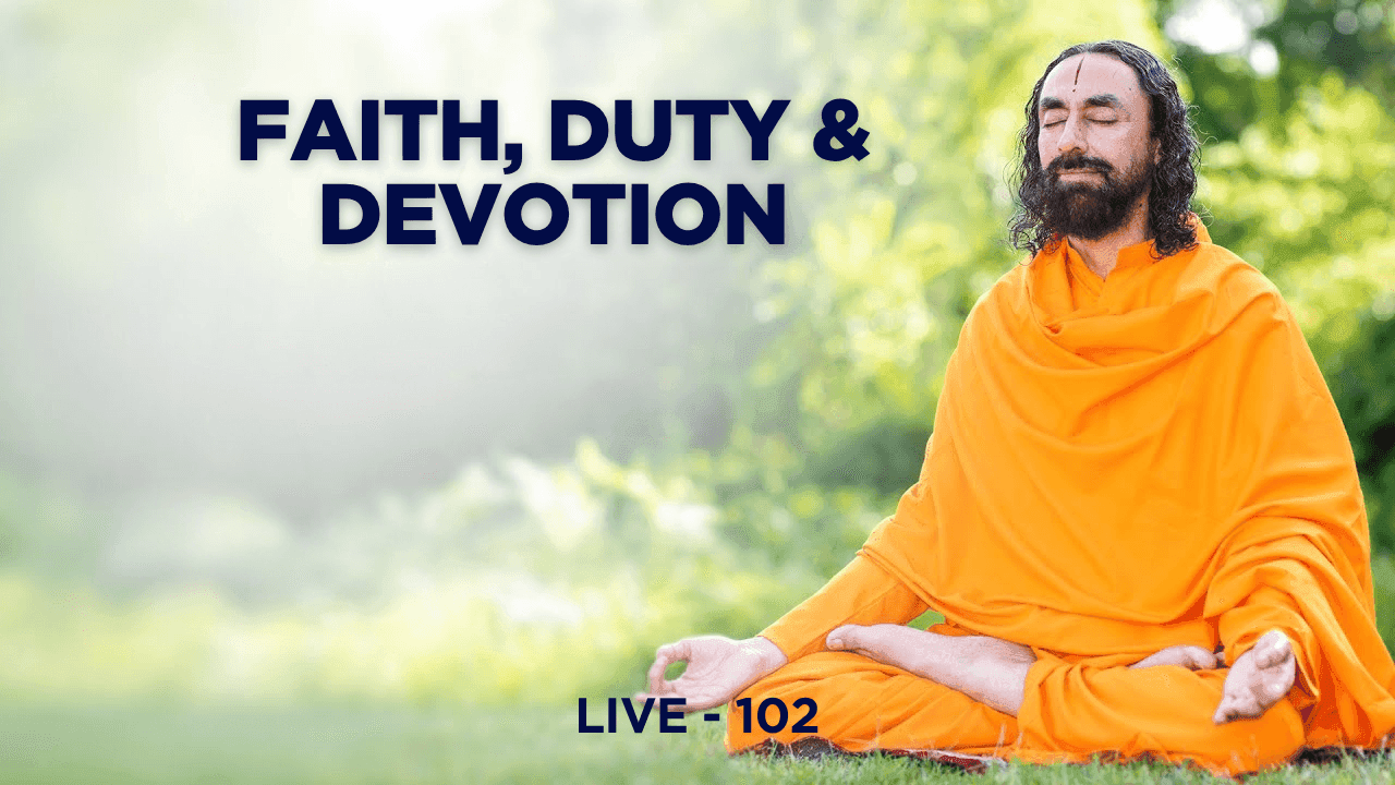 SMEx Session 102 -  Q/A with Swami Mukundananda