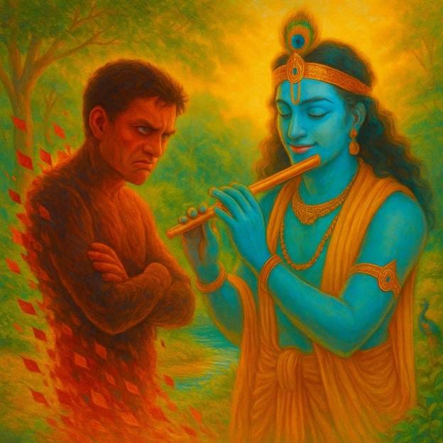 A painting of a person playing a flute

AI-generated content may be incorrect.