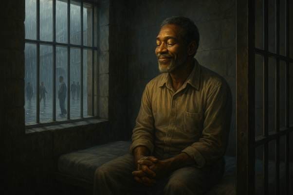 Tranquil Moments Behind Bars