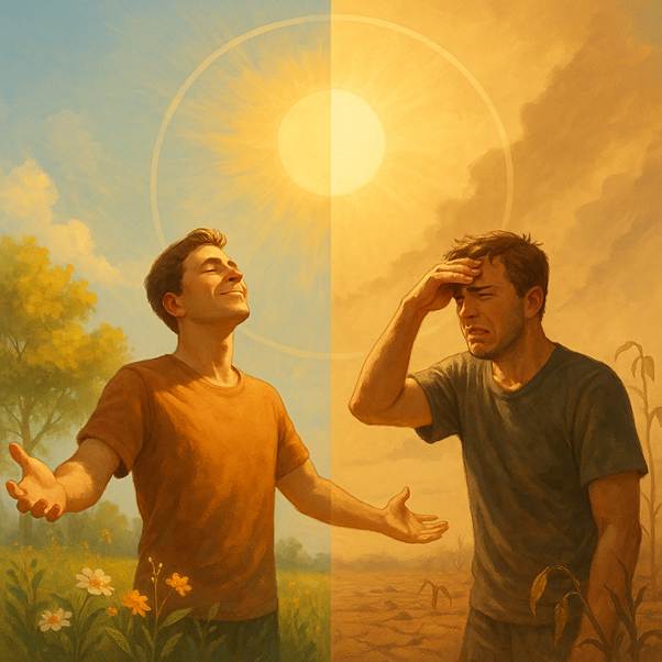 Under the Sun's Gaze