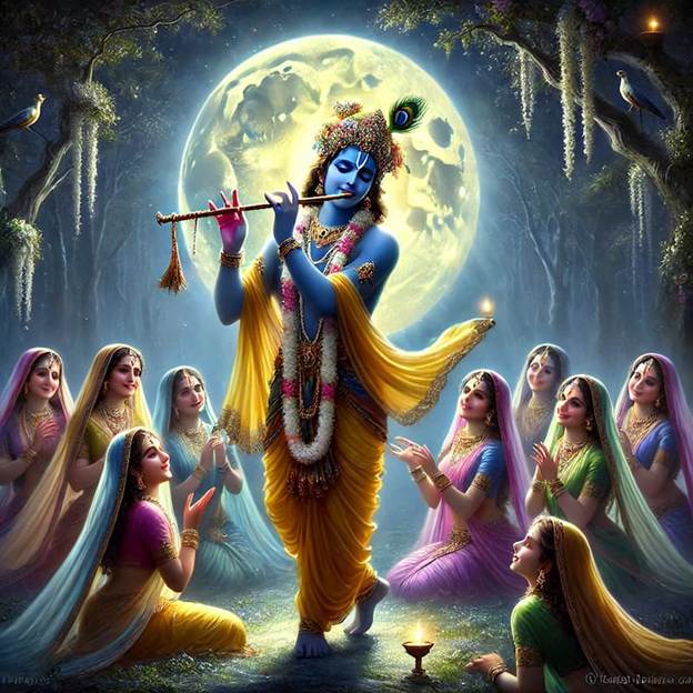 A painting of a person playing a flute

AI-generated content may be incorrect.