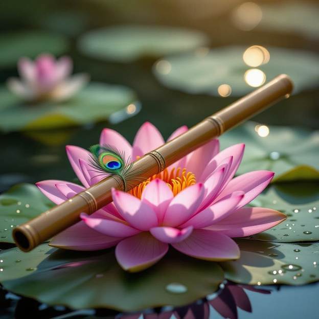 A bamboo stick on a flower

AI-generated content may be incorrect.