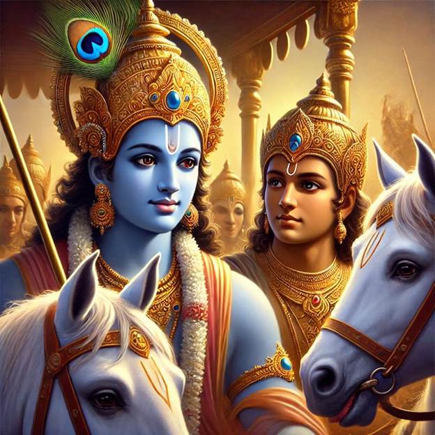 A painting of a couple of people with horses

AI-generated content may be incorrect.