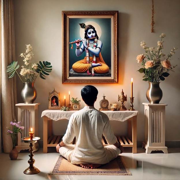 A person sitting in front of a painting

AI-generated content may be incorrect.