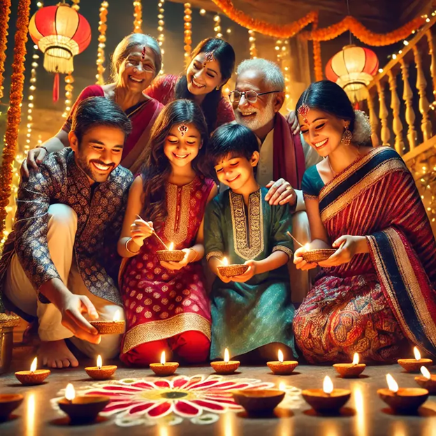 A group of people lighting candles

AI-generated content may be incorrect.