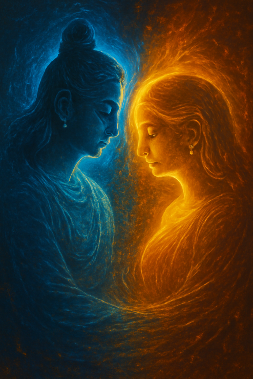 "Spiritual Union of Dharma and Bhakti"