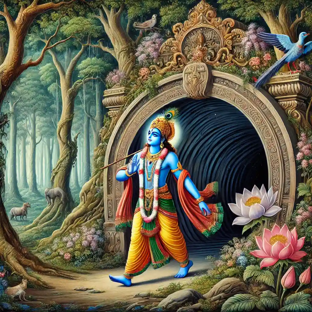Shree Krishna and the Syamantak Mani