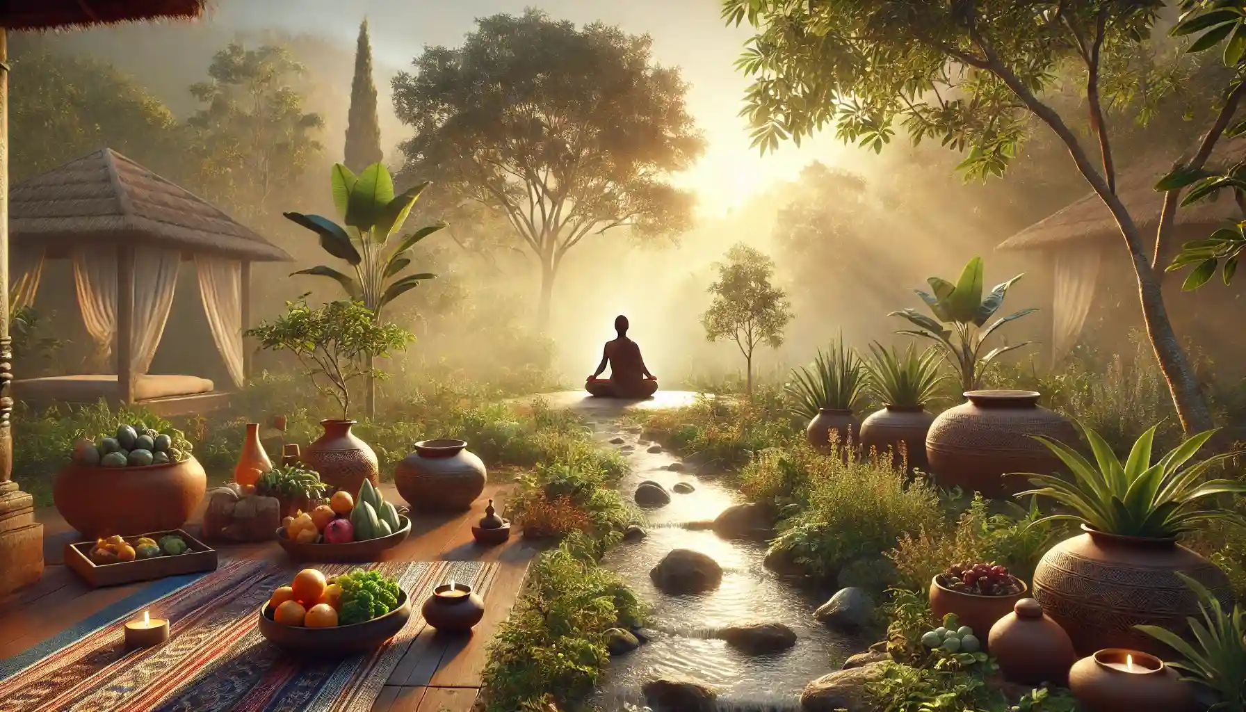 In stillness, nature nourishes the body and awakens the soul