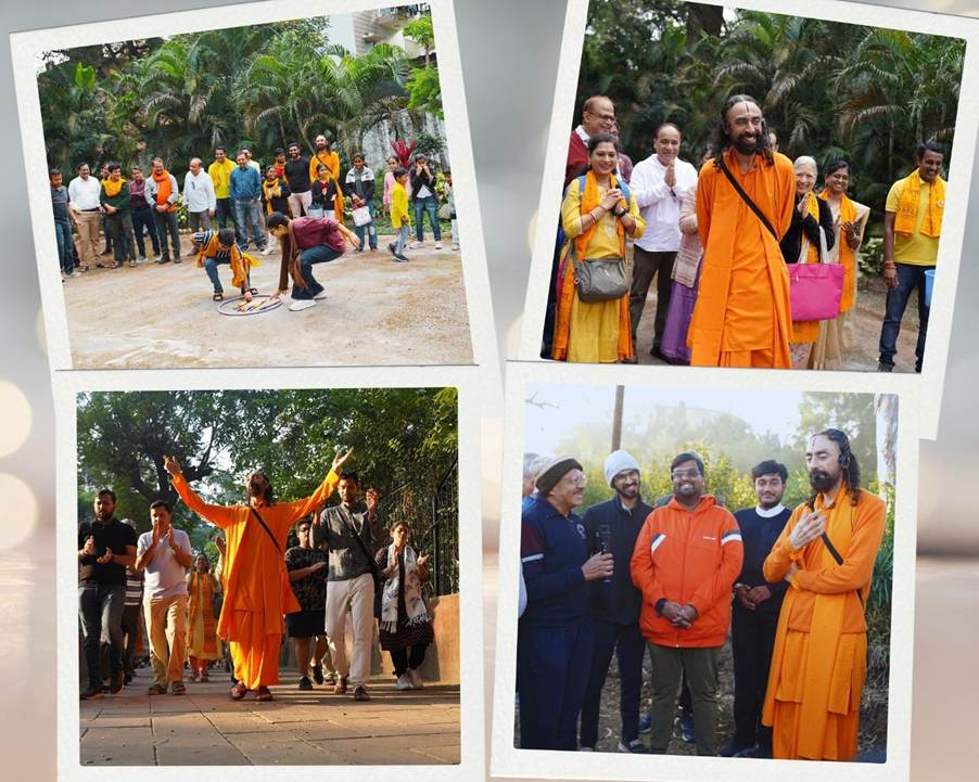 A collage of pictures of people in orange robes

AI-generated content may be incorrect.