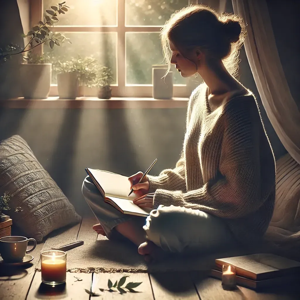 Daily reflection and journalling is an invaluable tool in transformation