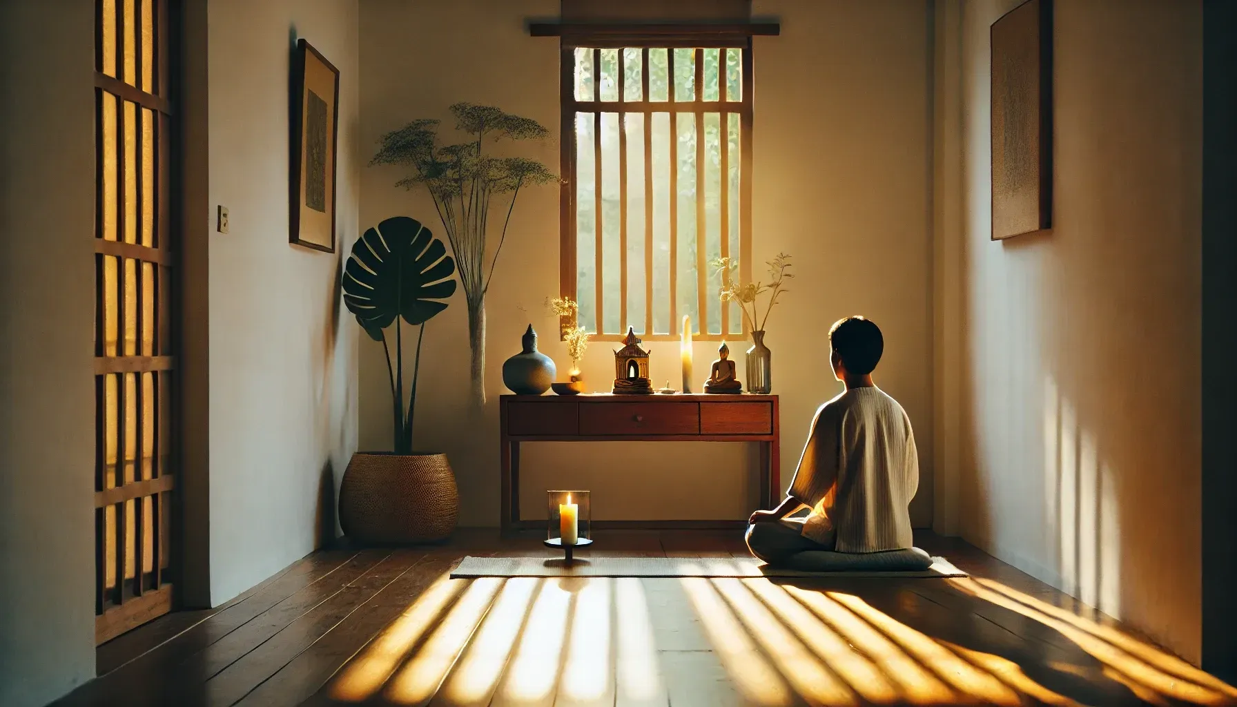 Create a mindful and serene space for your home worship