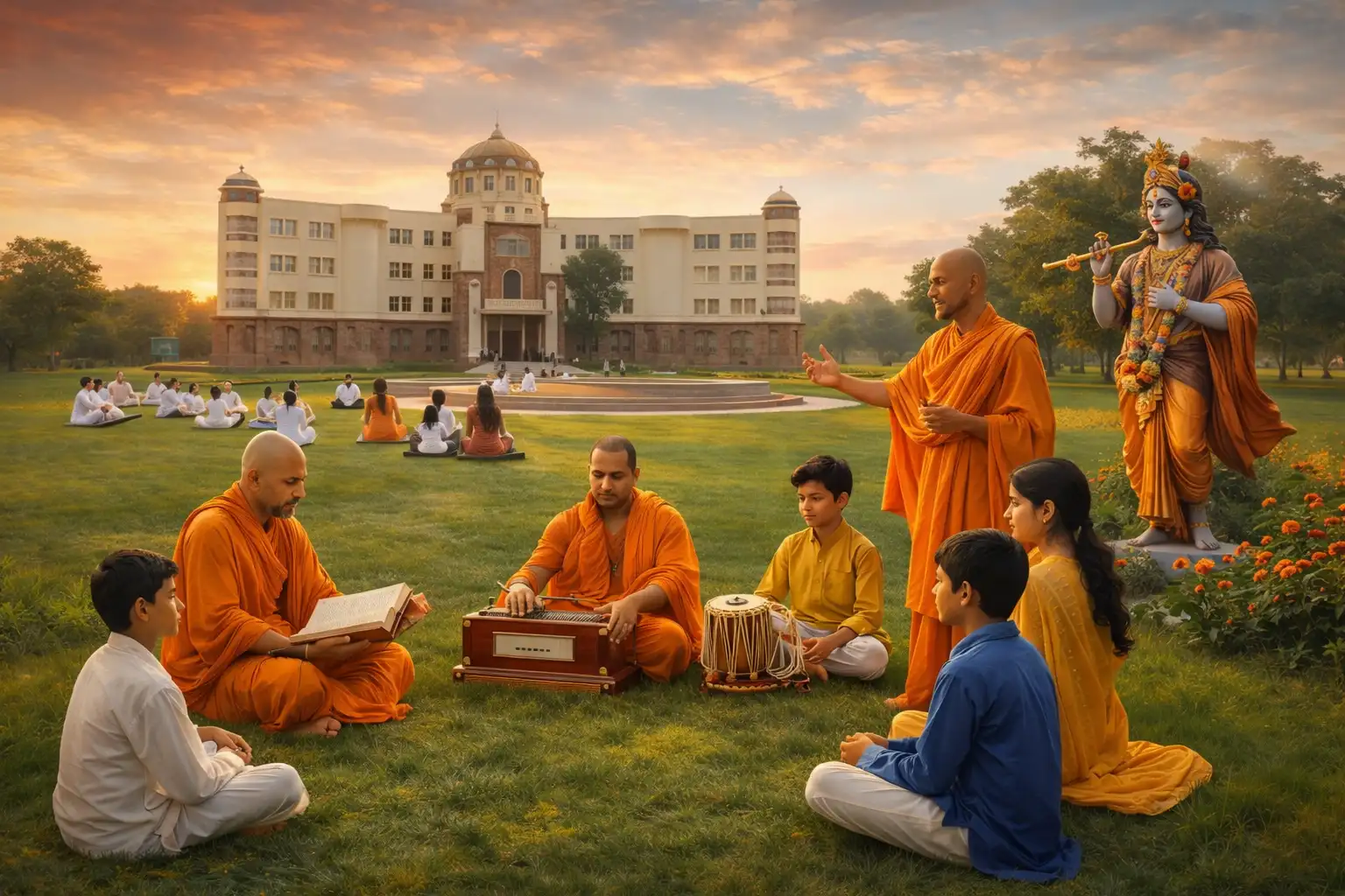 A holistic learning environment where knowledge, wellness, and spirituality come together in harmony.