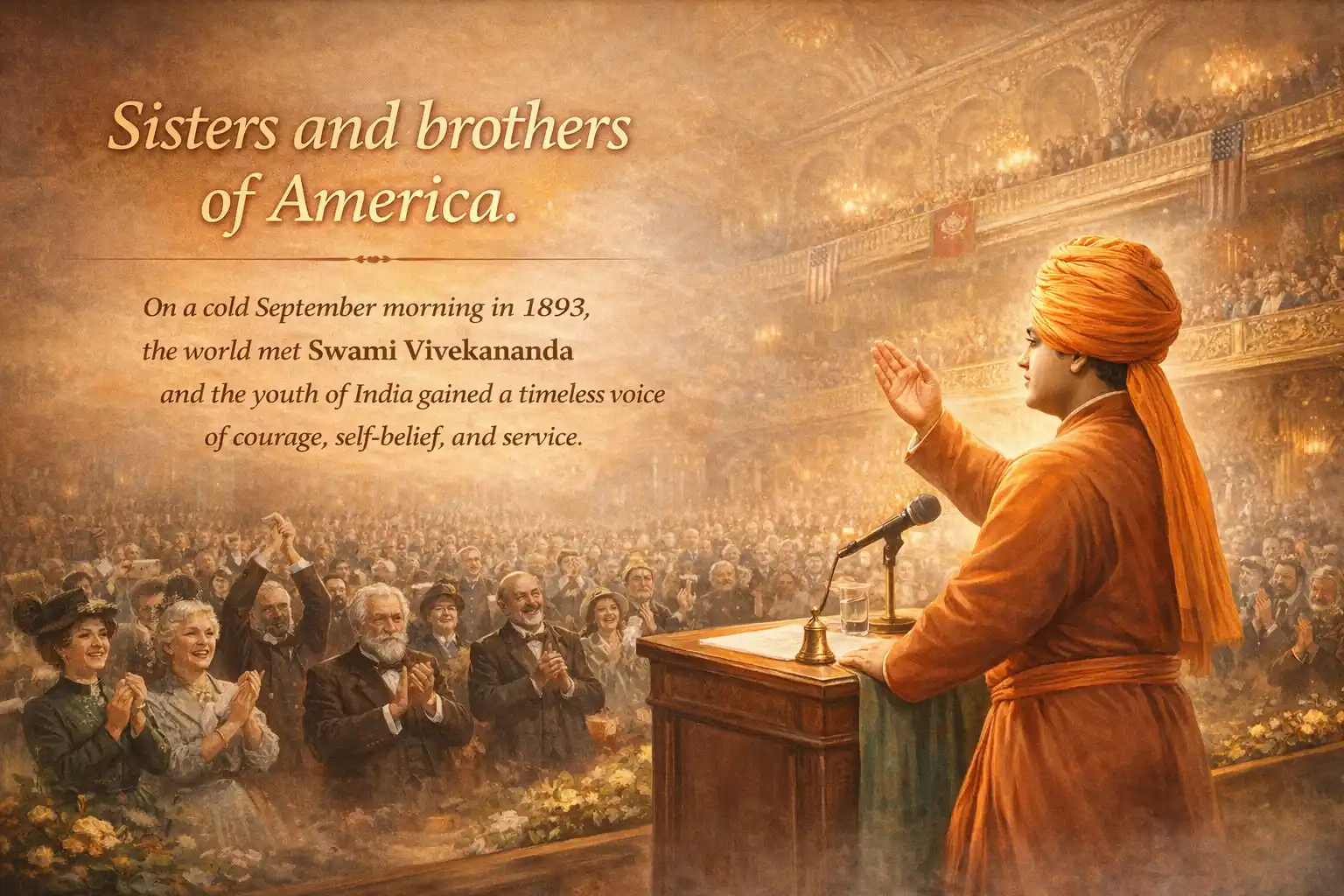 From a humble monk to a global inspiration, Swami Vivekananda showed the youth the power of fearless self belief