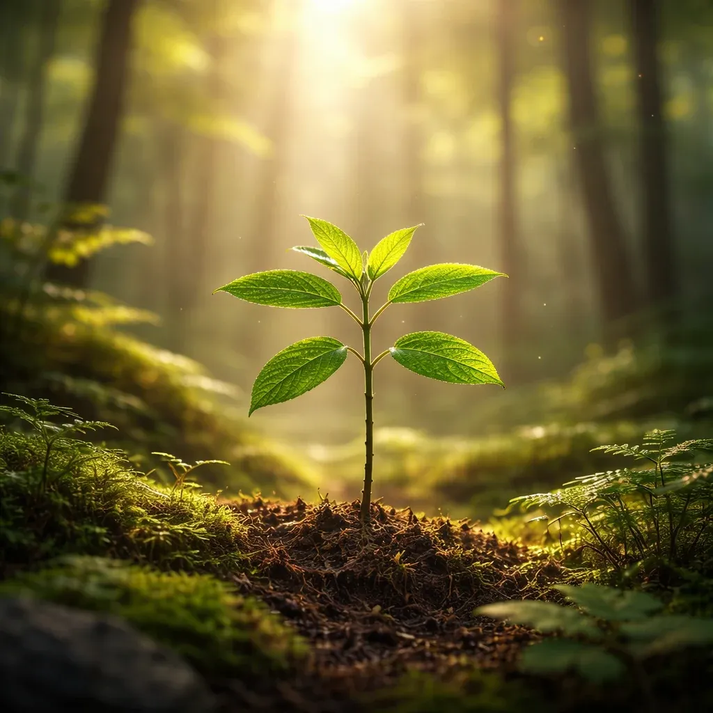 “Nurtured daily, the smallest seed becomes a living strength.” 🌱✨