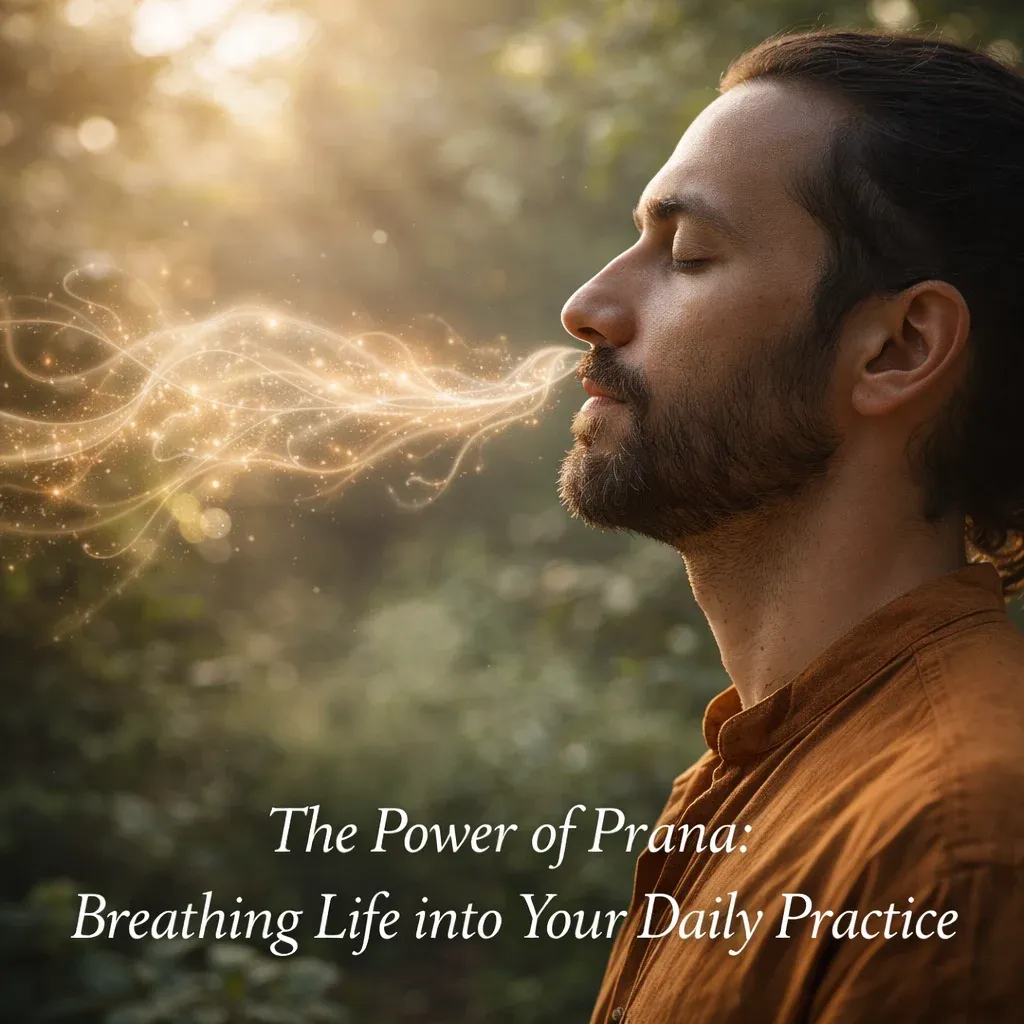 With every conscious breath, you awaken the subtle energy within, steady the mind, and breathe life into your daily practice, one moment of awareness at a time.” 🌬️✨