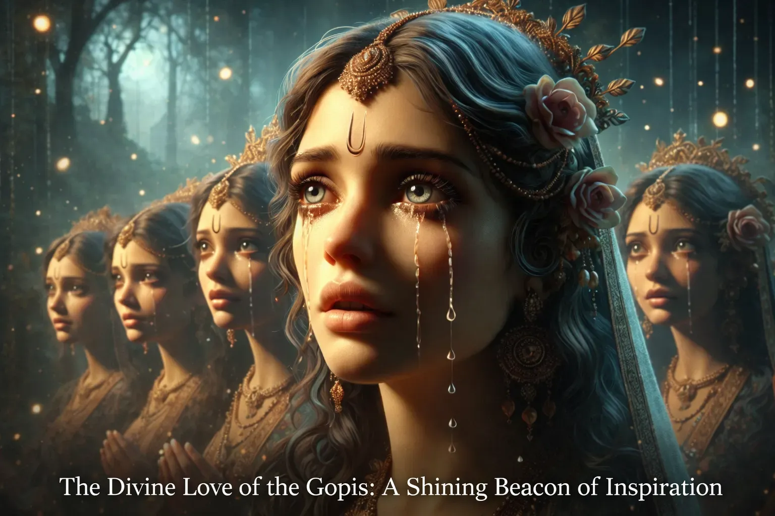 The Gopis teach us that true love is not possession, but complete surrender to the Divine