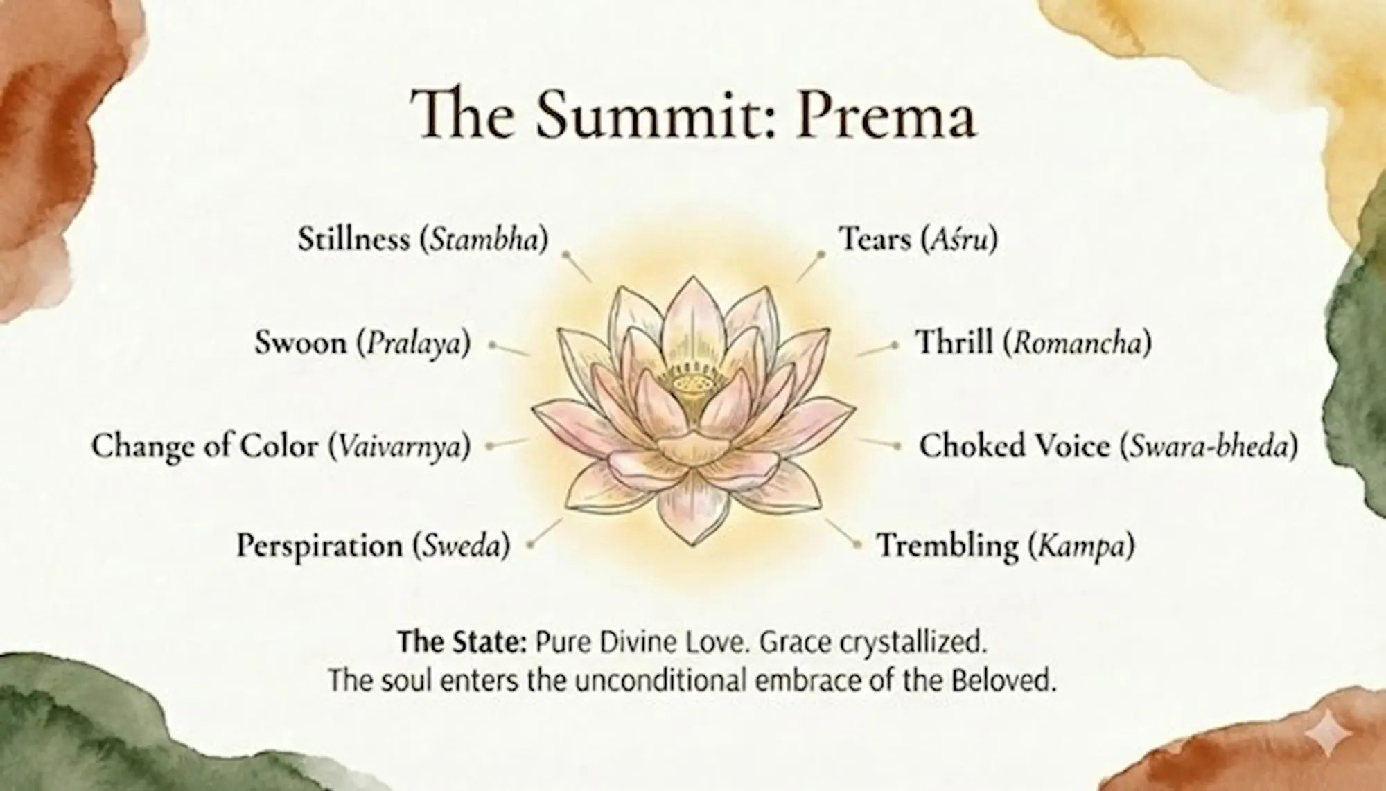 Spiritual growth follows a sacred inner progression.