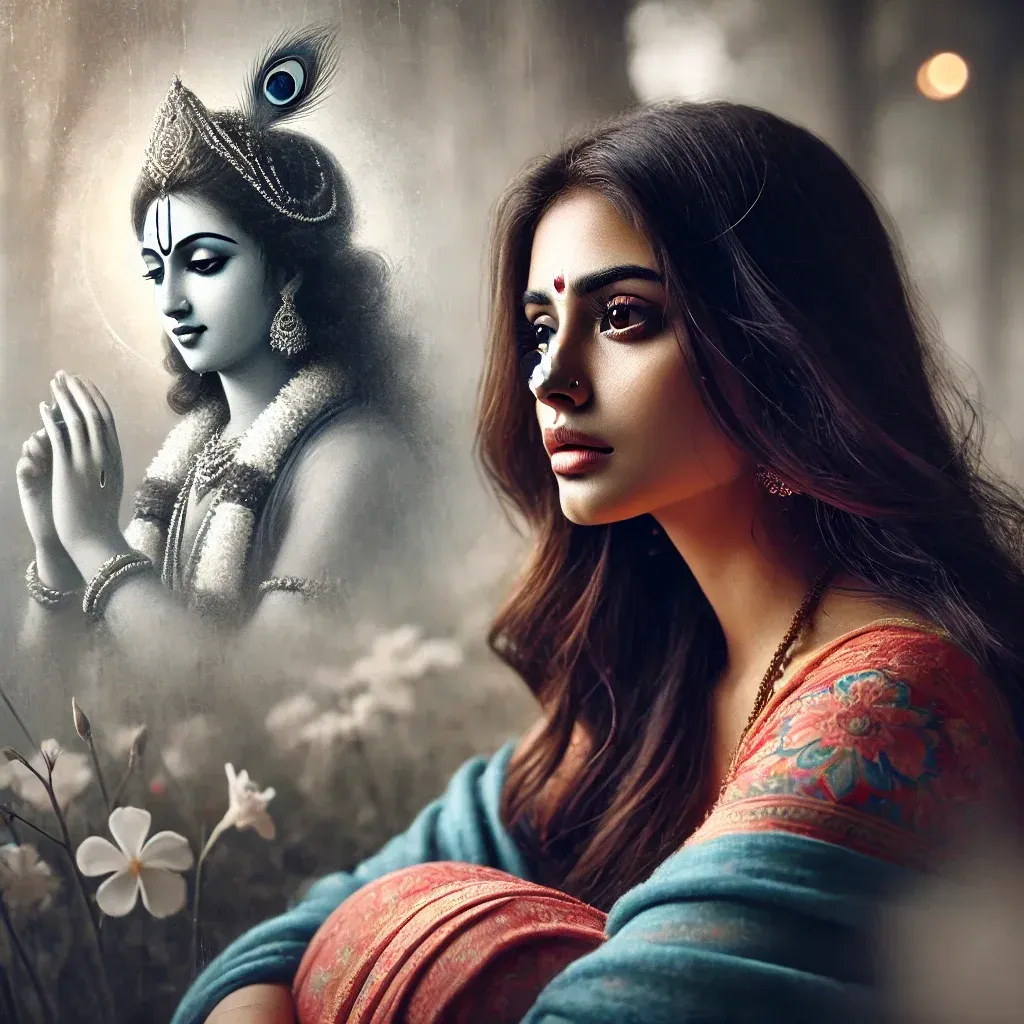 The Gopis’ devotion was so pure that even physical absence became a catalyst for deeper yearning