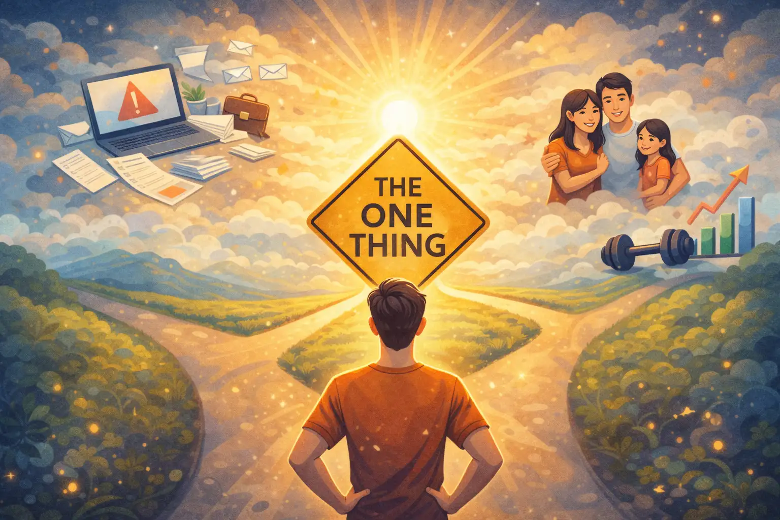 Identify the most important thing and focus on it first