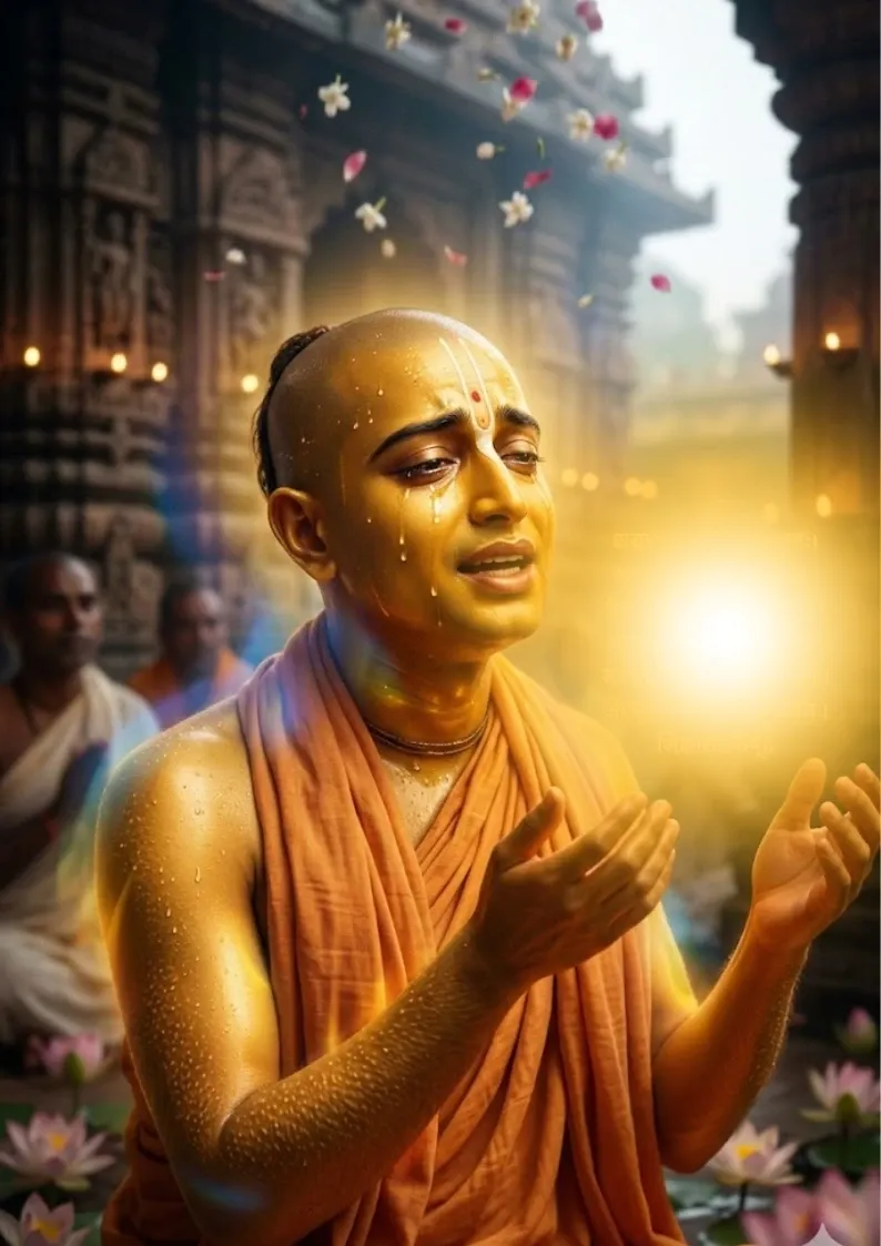 Mahaprabhu Chaitanya in the Mahabhav Bhakti