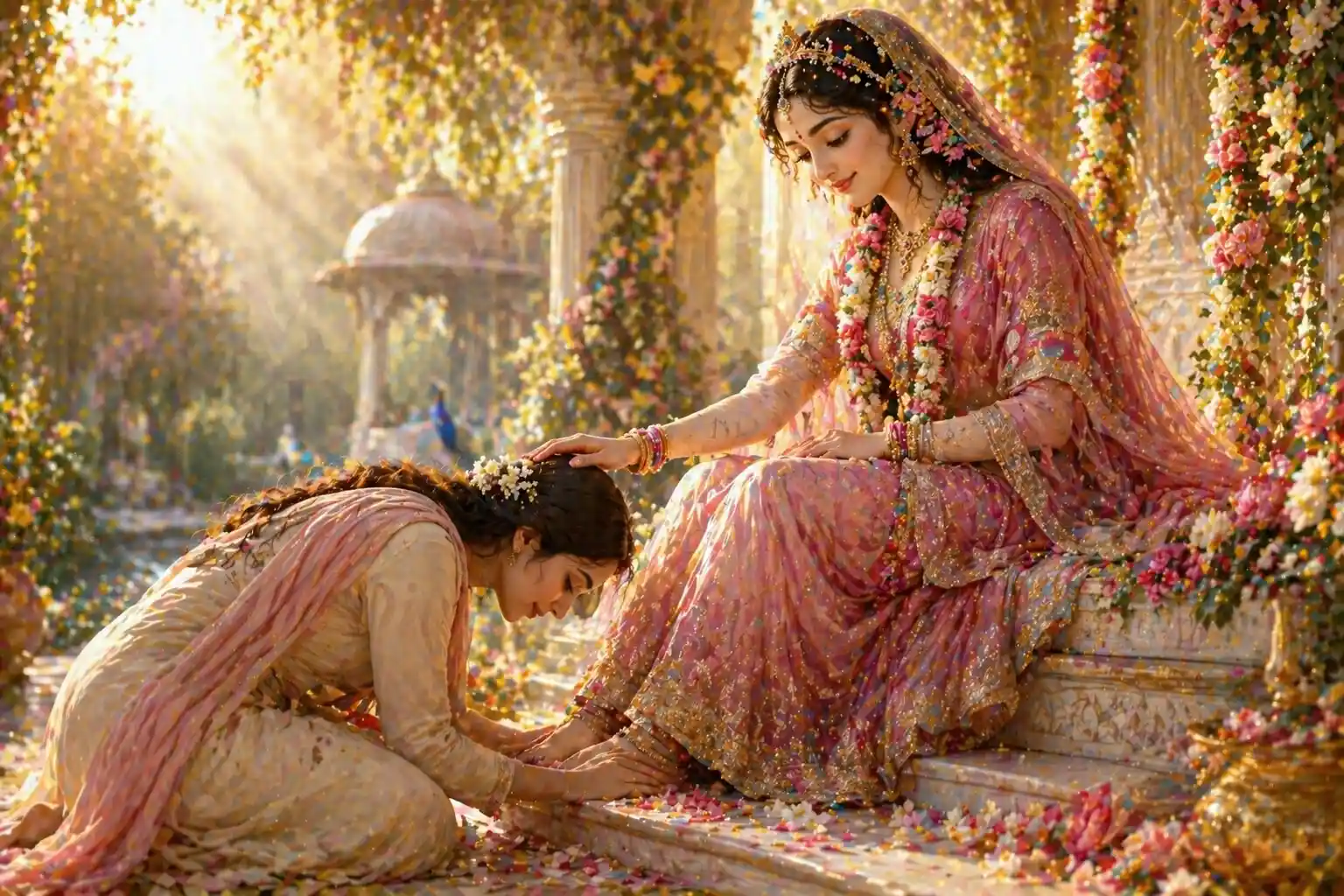 The Divine Mother can become a place of refuge where human love felt incomplete.