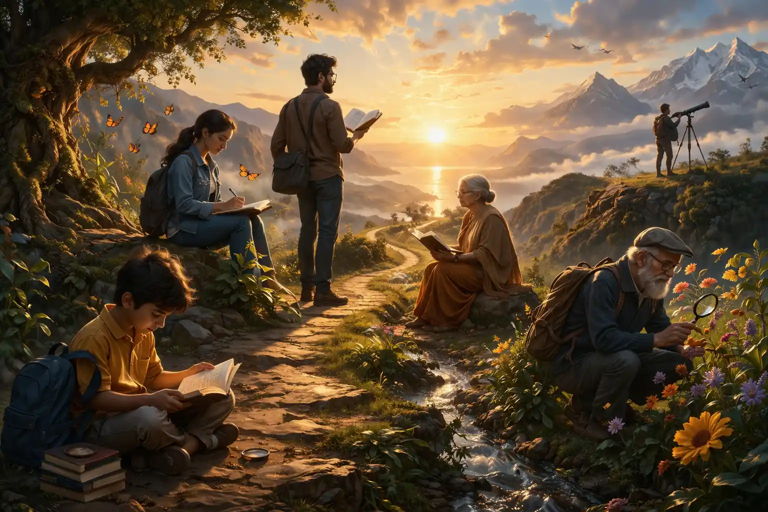 Life itself is a continuous path of self-discovery.