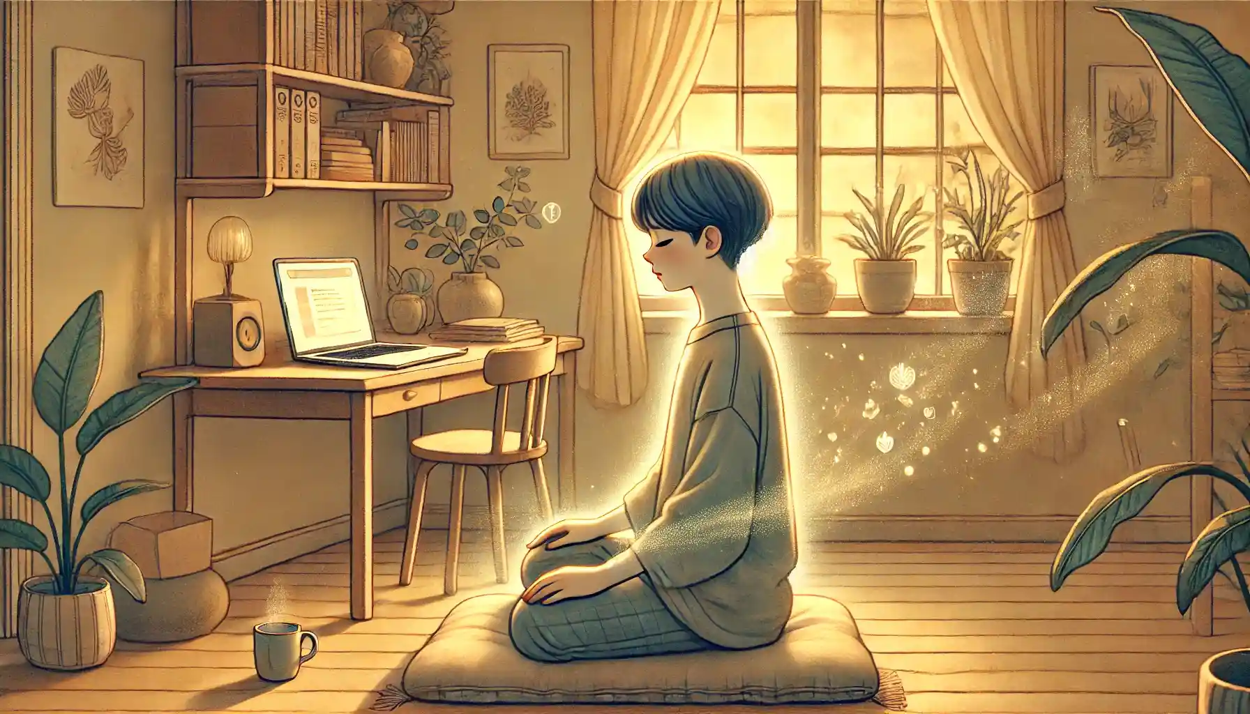 Meditation is a powerful tool for cultivating peace. It trains the mind to remain centered and reduces its tendency to wander into anxiety.