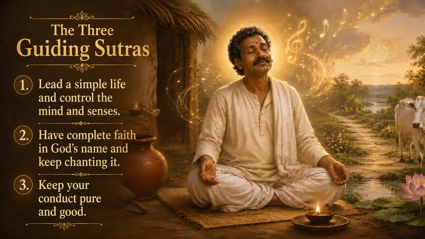 The Three Sutras for Our Own Life