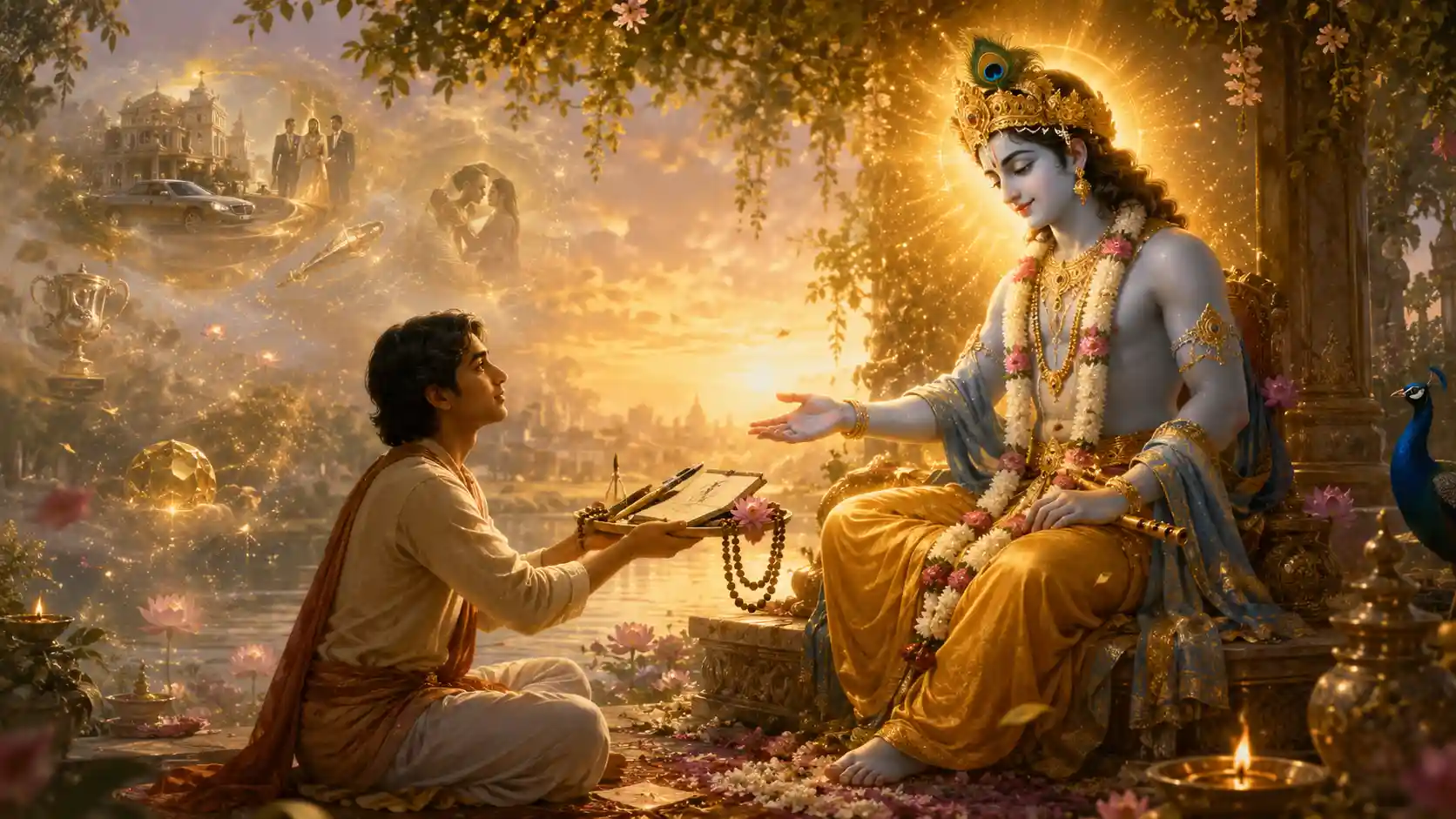 By surrendering results to the Divine and focusing on our duties, we reduce anxiety and mental agitation.