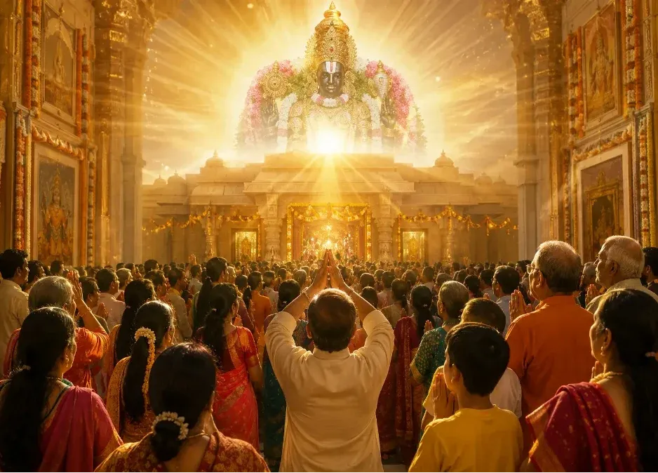The arrival of Sri Venkateswara Swamy in Allen represents something extraordinary