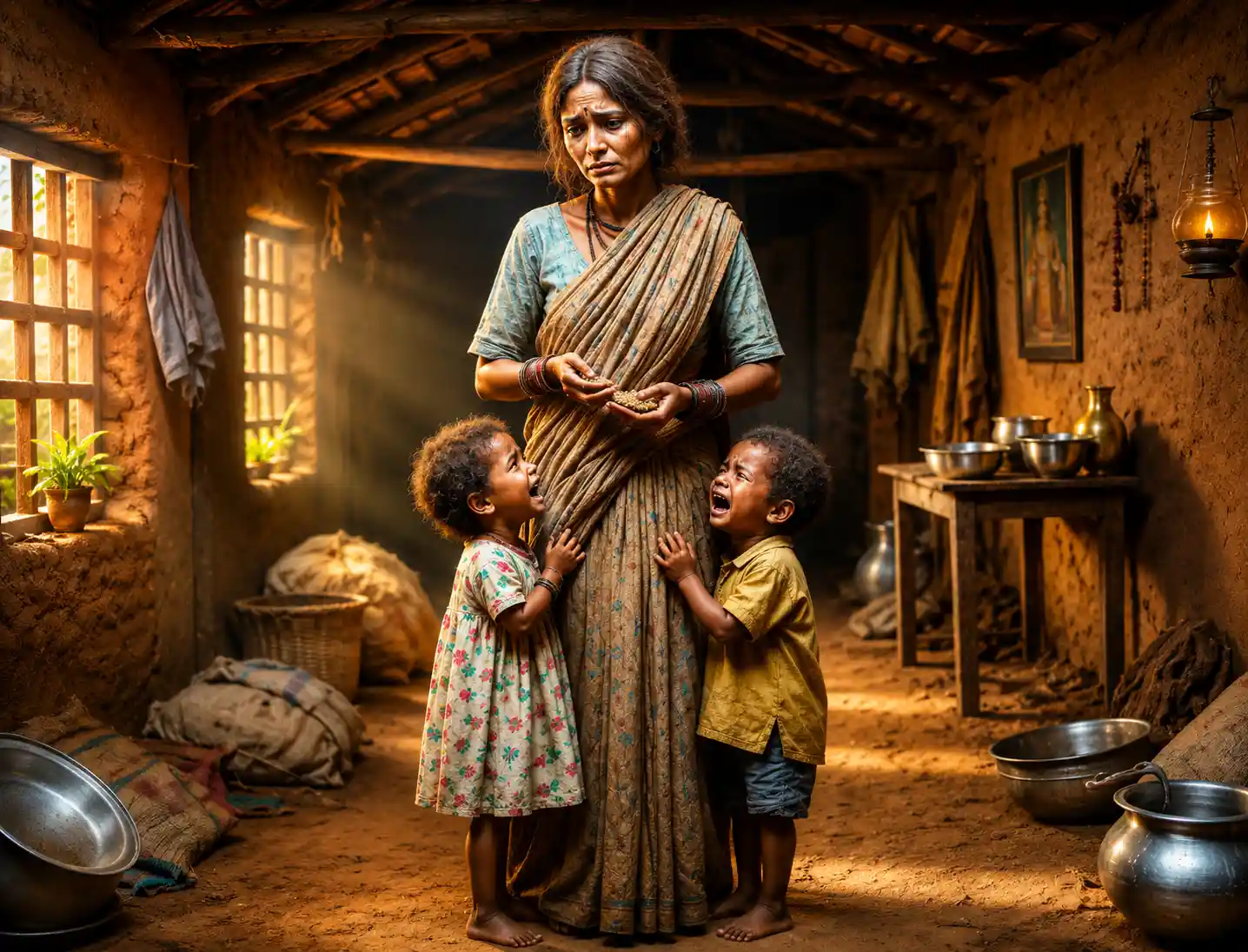 Sushila and Her Hungry Children