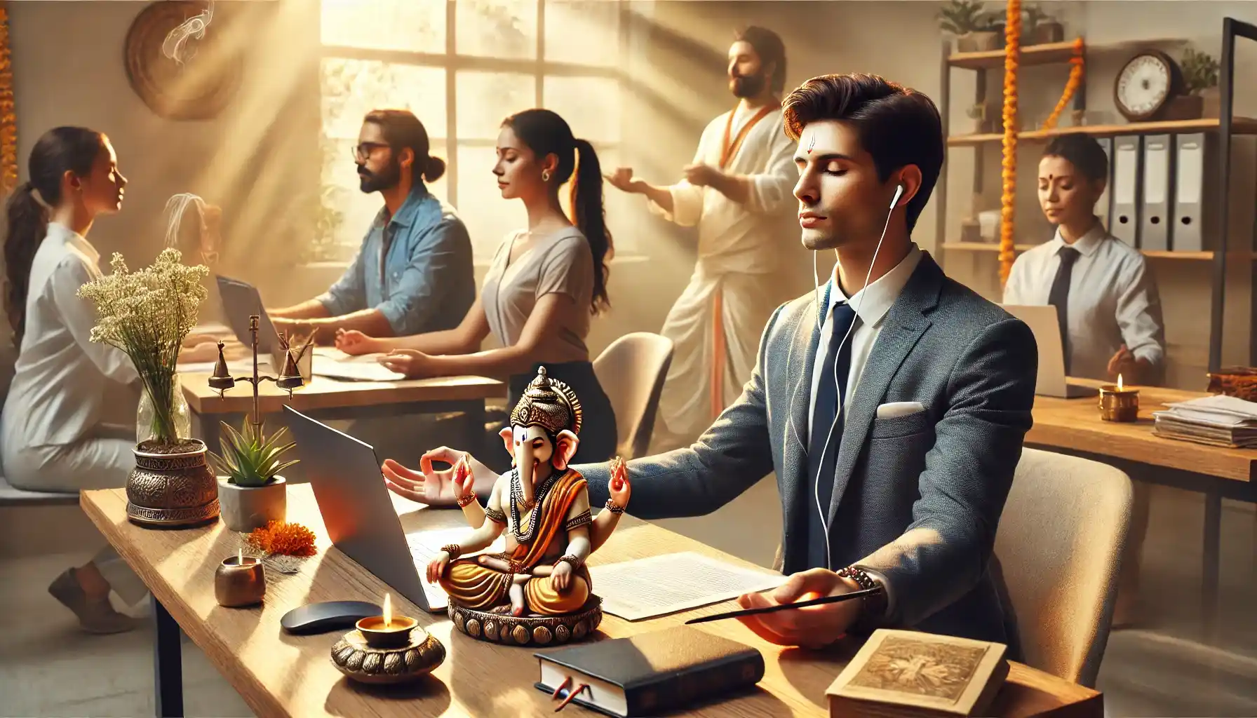 How to Balance Spirituality and a 9–5 Job in 2026-Tips for Hindu Professionals Abroad