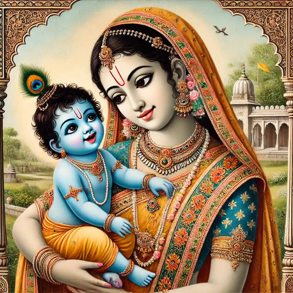 How Did Shree Krishna Let Himself Be Carried by Love, but Not by a Demon?