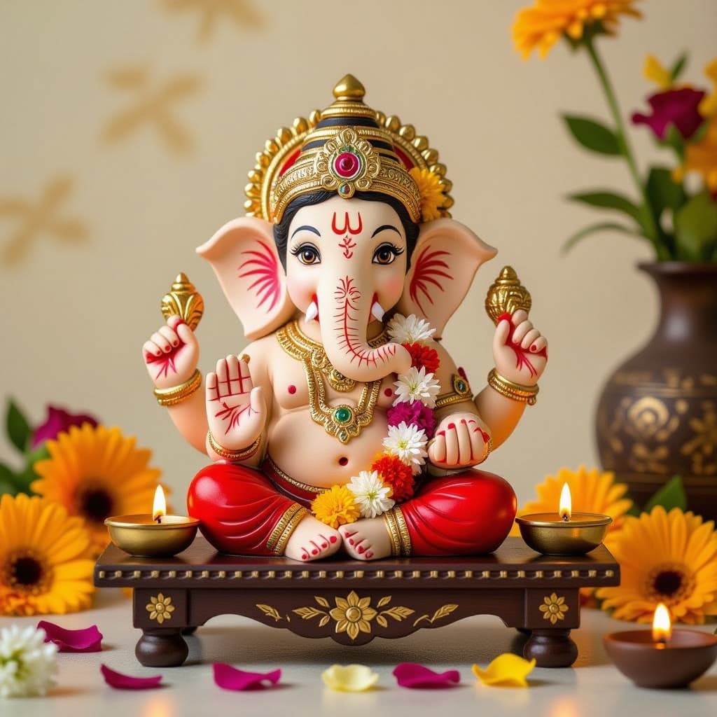 Ganesh Chaturthi at Home: Pooja Vidhi, Rituals, and Essentials