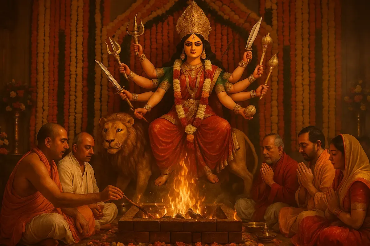 Durga Ashtami Havan 2025: Power of Worshiping the Divine Mother