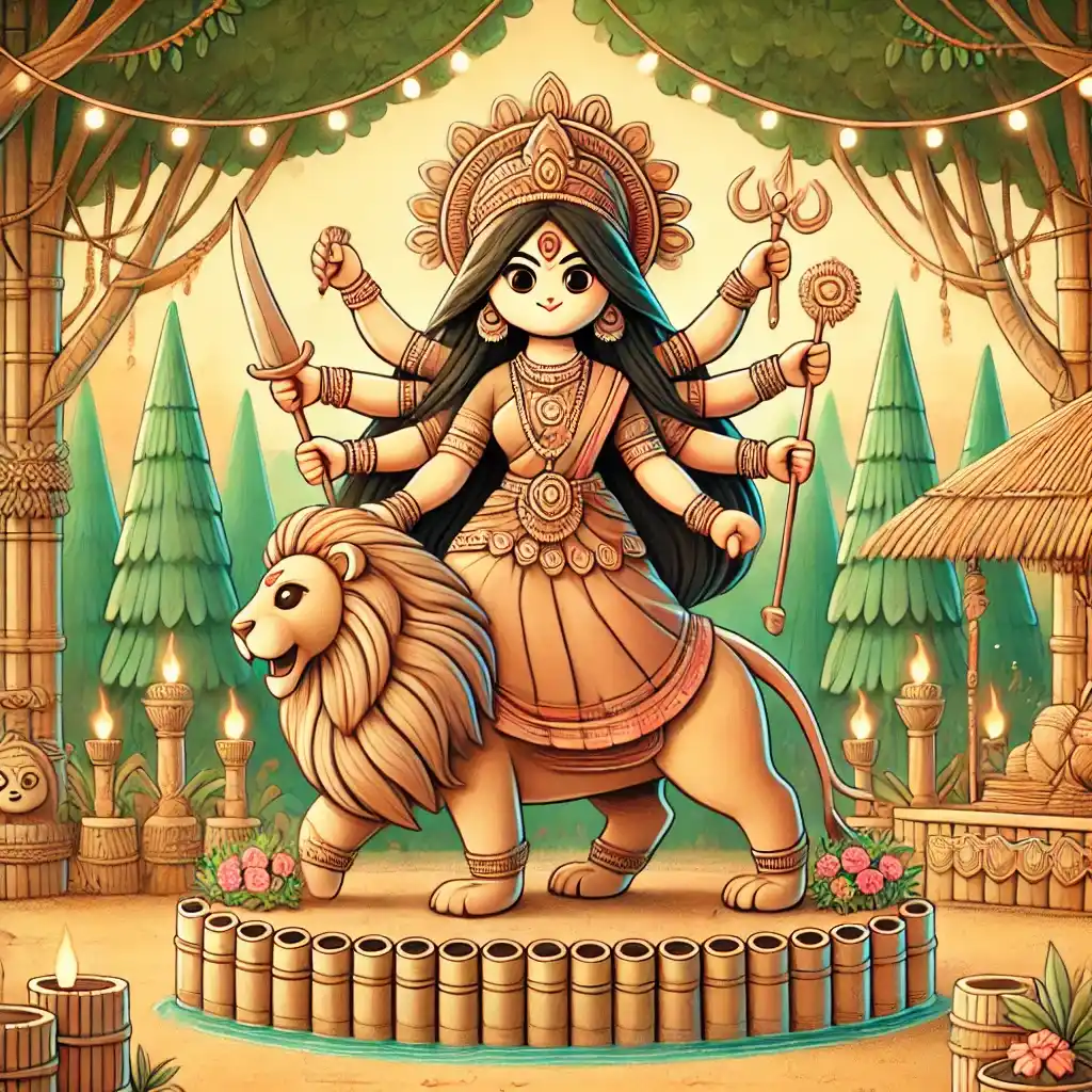 Eco-Friendly Navratri 2025: Mandir Decoration, Sustainable Crafts & Cow Dung Idols