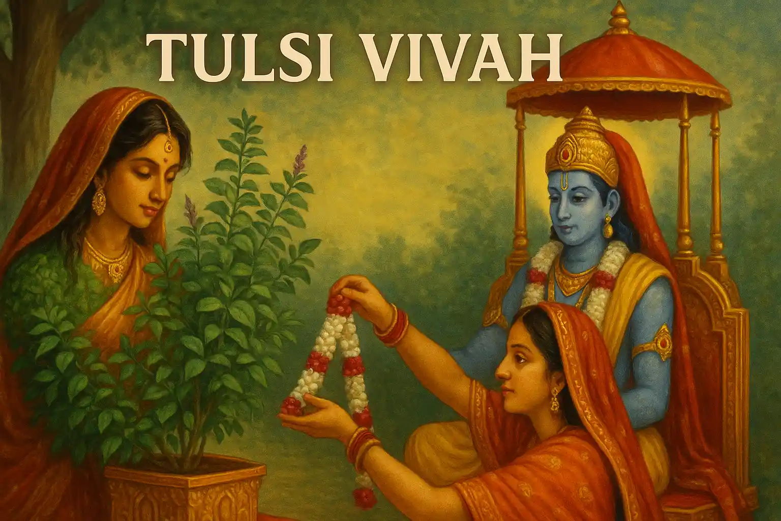 Tulsi Vivah 2025: कब है तुलसी विवाह? Date, Vidhi, Muhurat, Story, Significance