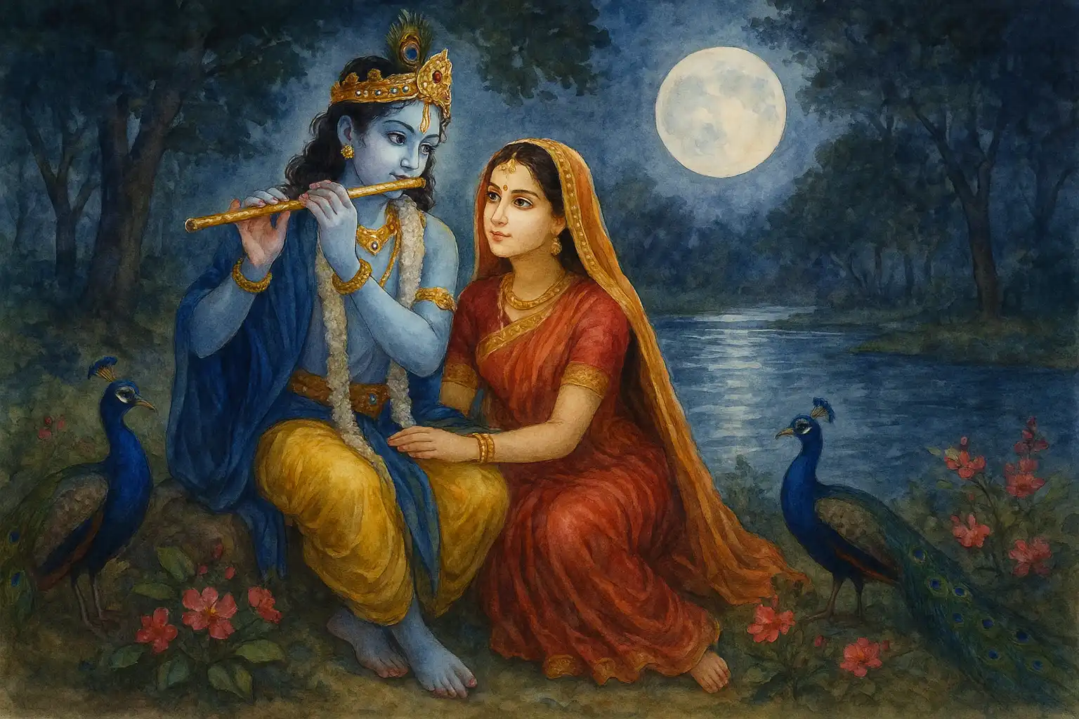 Places to visit for Radha Krishna Devotion on Sharad Purnima 2025