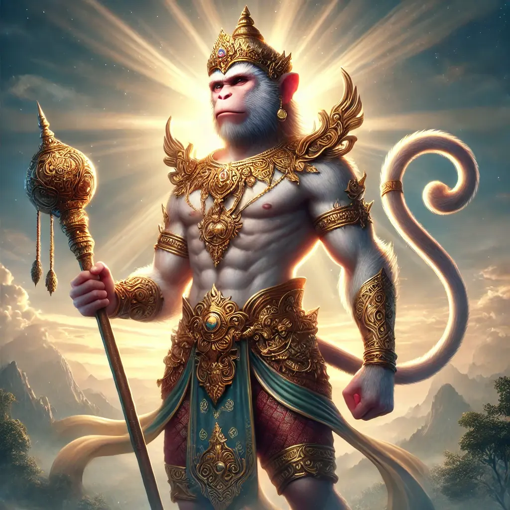 The Hanuman Chalisa is dedicated to the Love and Devotion of Hanuman