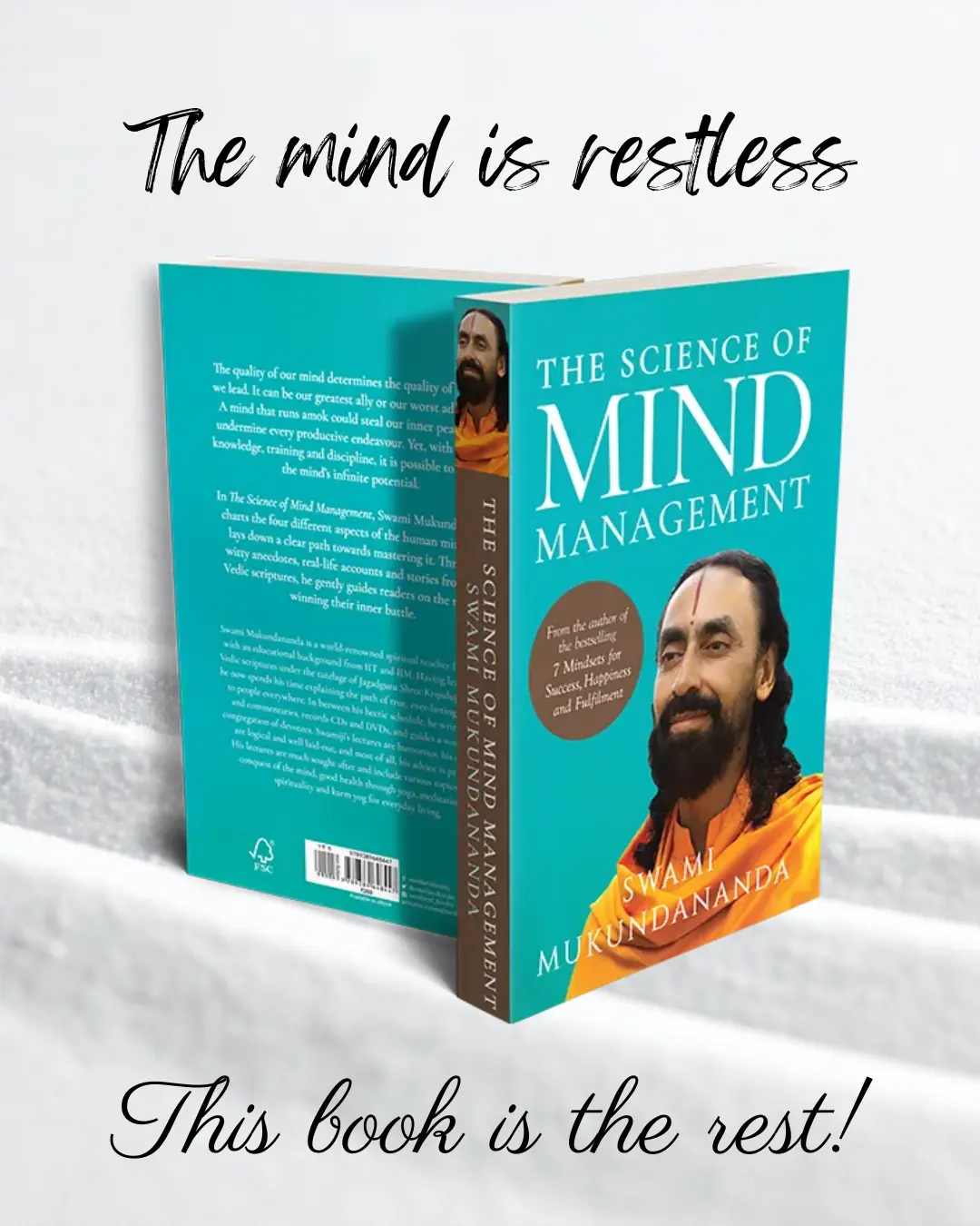 Book cover of “The Science of Mind Management” by Swami Mukundananda.