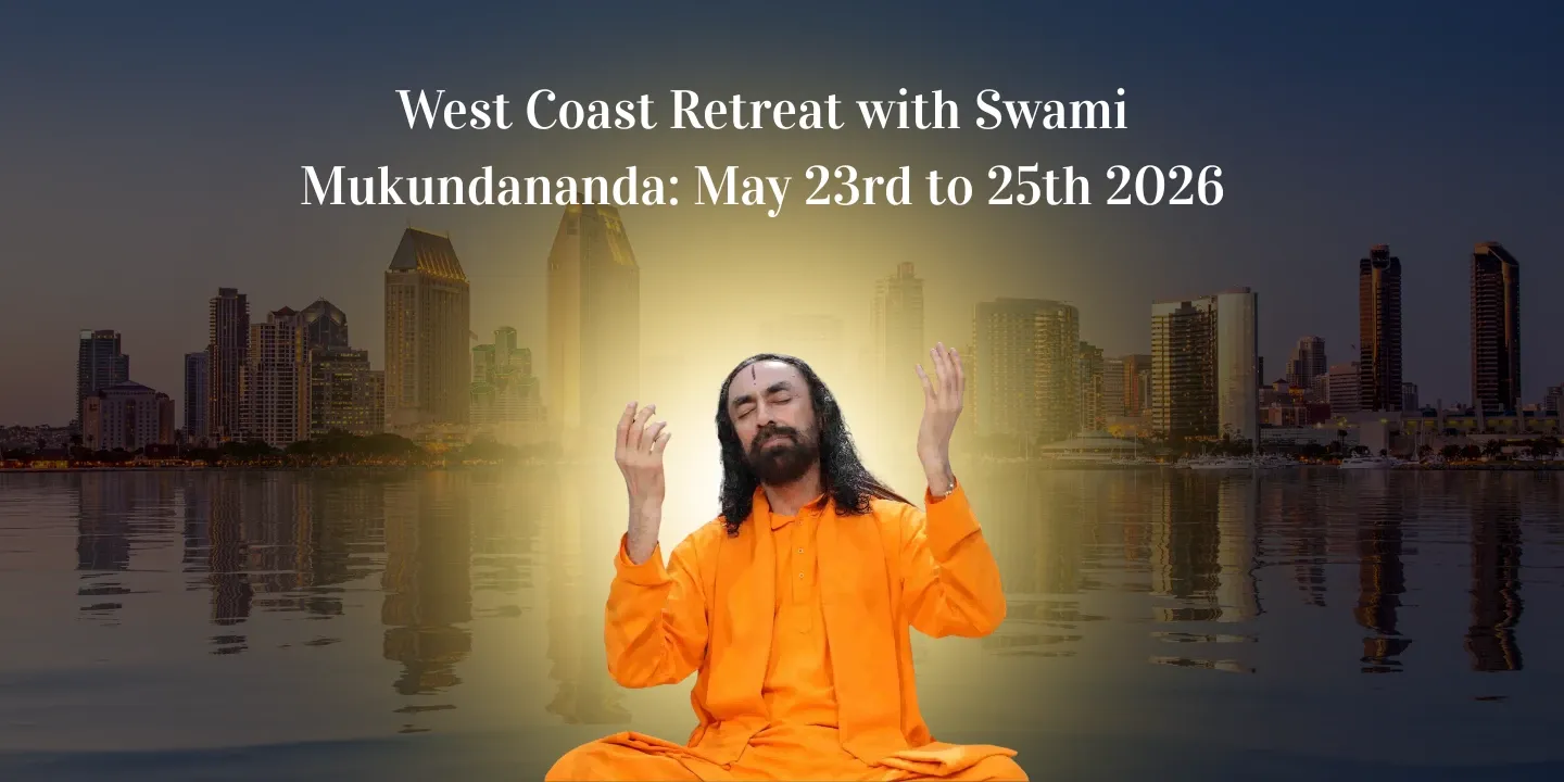West Coast Retreat with Swami Mukundananda: May 23rd to 25th 2026