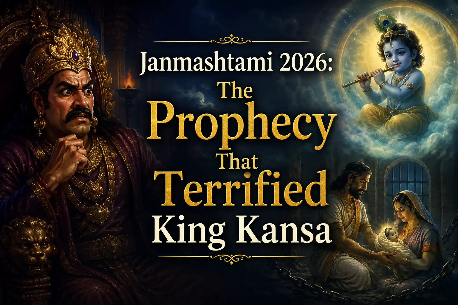 Janmashtami 2026: The Prophecy That Terrified King Kansa