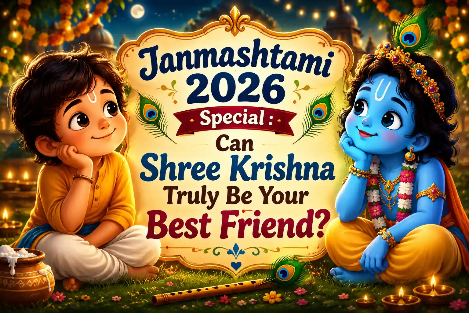 Janmashtami 2026 Special : Can Shree Krishna Truly Be Your Best Friend?