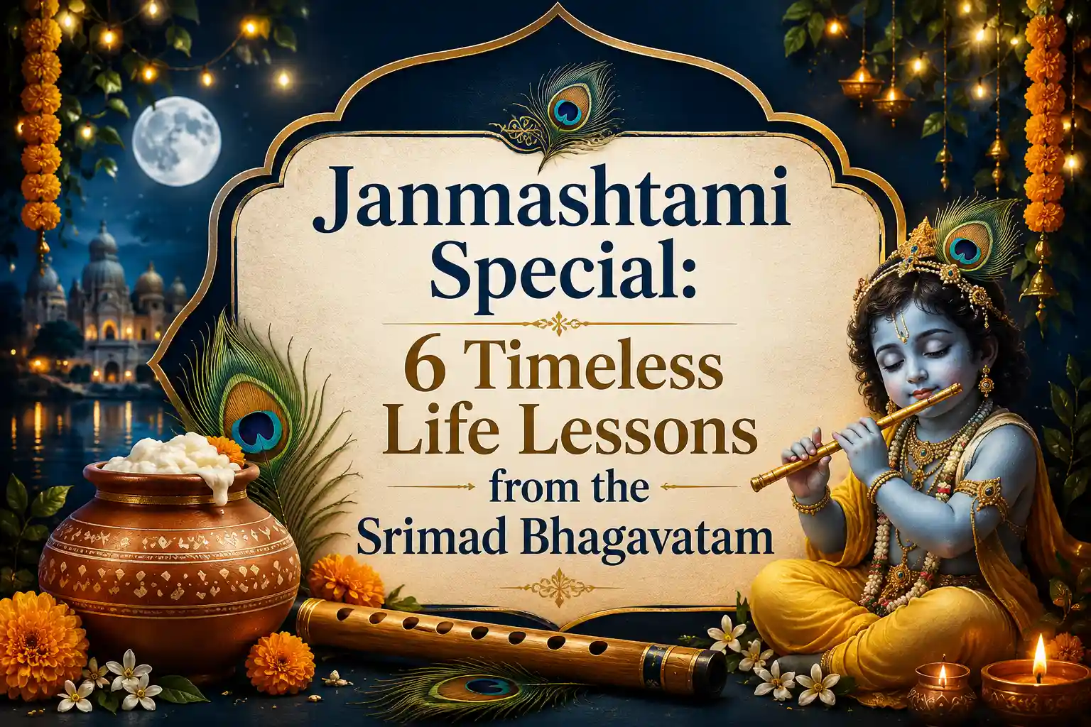 Janmashtami Special: 6 Timeless Life Lessons from the Srimad Bhagavatam