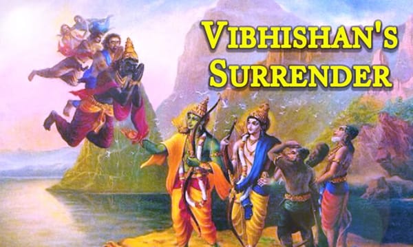 Ramayana – How Vibhishan Surrendered to Lord Rama