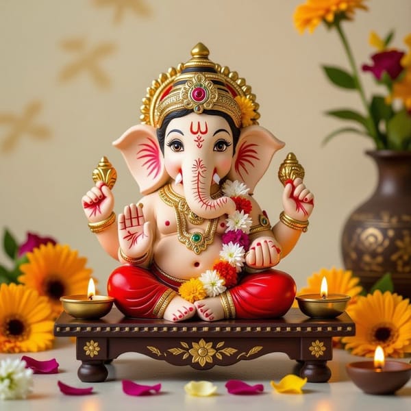 Ganesh Chaturthi at Home: Pooja Vidhi, Rituals, and Essentials