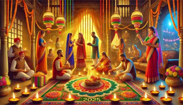 Diwali 2025-Date,5-Day Festival Schedule. Significance and Rituals