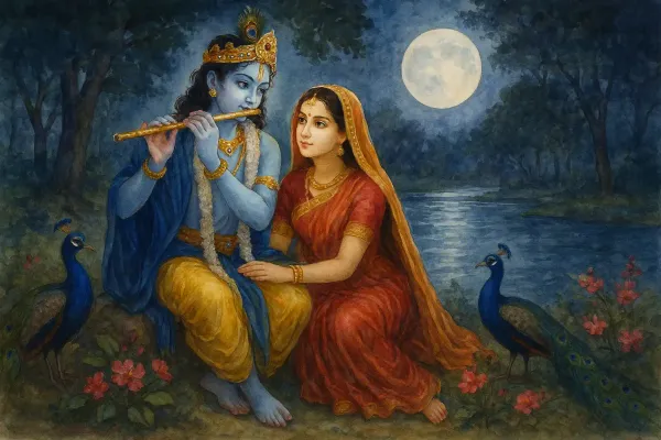 Places to visit for Radha Krishna Devotion on Sharad Purnima 2025