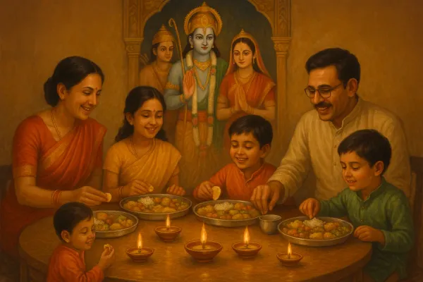 From Bhakti to Bites: Sattvic Diwali Foods Inspired by Shree Kripaluji Maharaj's Teachings